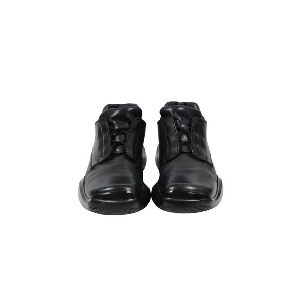 Prada Men Vintage Chunky Derby 7.5 UK8.5 Black Leather AW99 Square Toe Platform main image 4